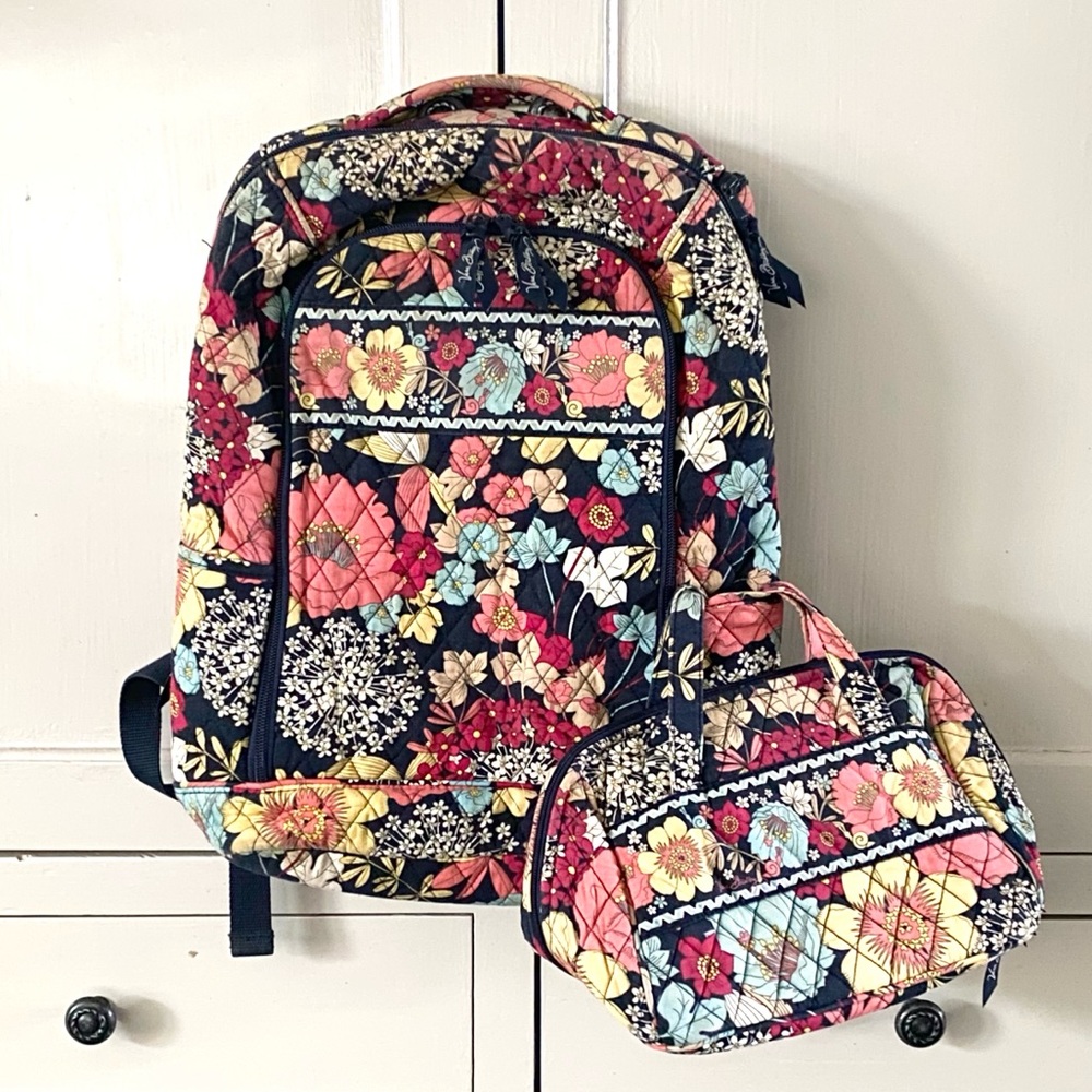 Vera Bradley Backpack & lunch kit